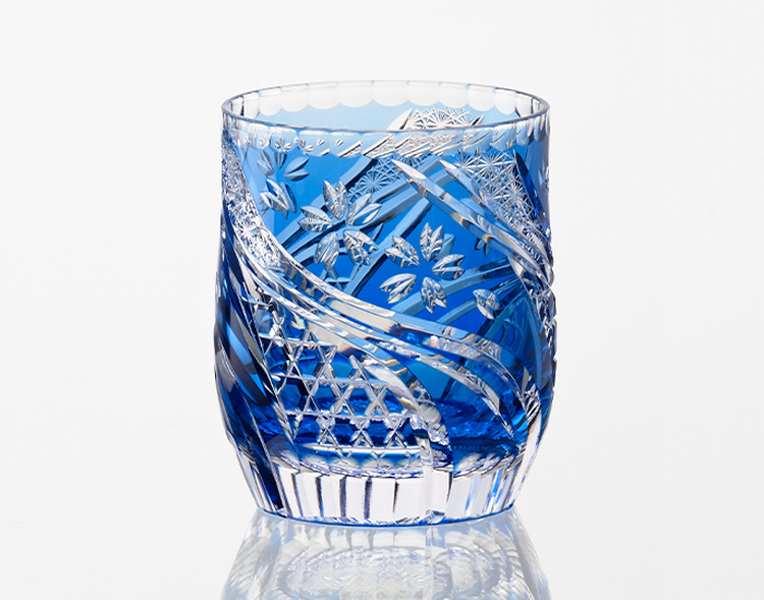 カガミクリスタル江戸切子水割りグラスグラス/カップ